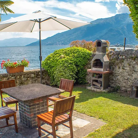 Appartamento Vento Breva Garten Domaso